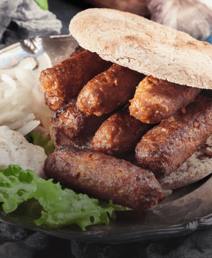 Order A Piping Hot European Skinless Cevapi For An Excellent Sandwich