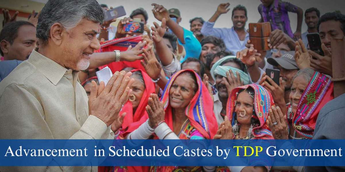 Advancement  in Scheduled Castes by TDP Government