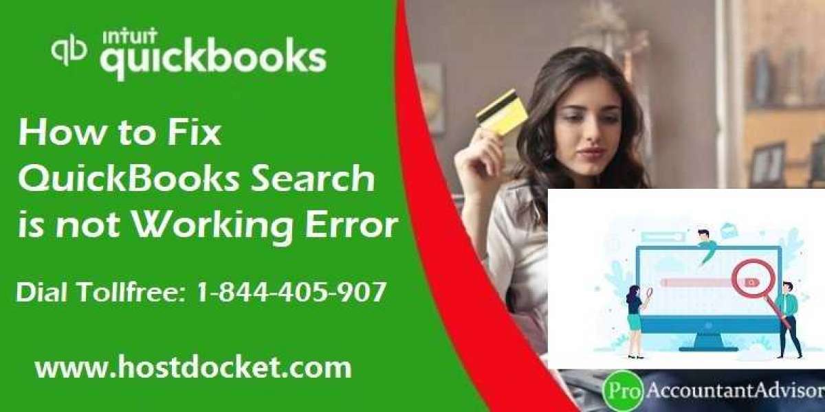 How to Troubleshoot QuickBooks search is not working?