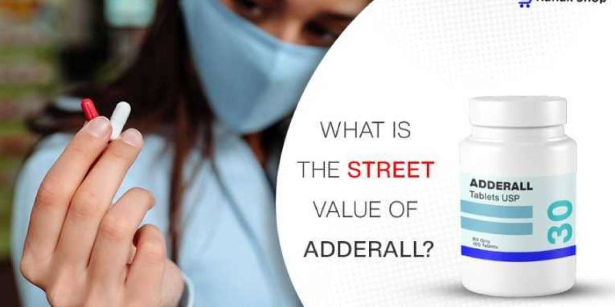 What is the Street value of Adderall 30mg