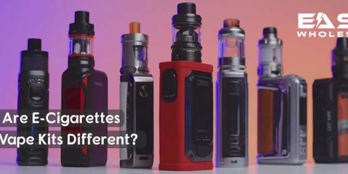 How are E-Cigarettes and Vape Kits Different?