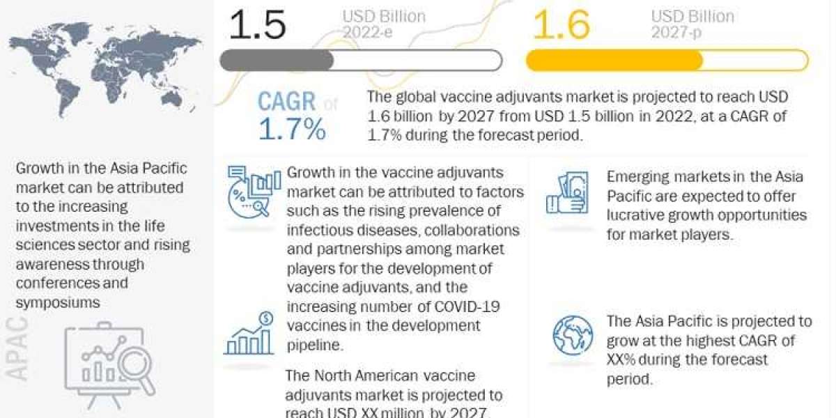 Vaccine Adjuvants Market Extensive Demand and New Developments in Upcoming years 2022-2027