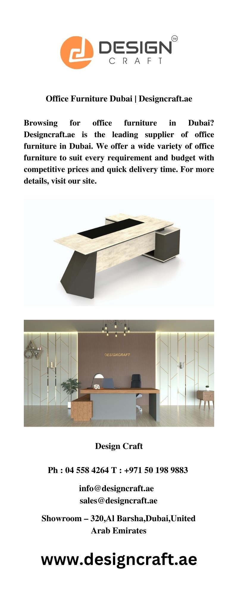 Office Furniture Dubai | Designcraft.ae - Gifyu