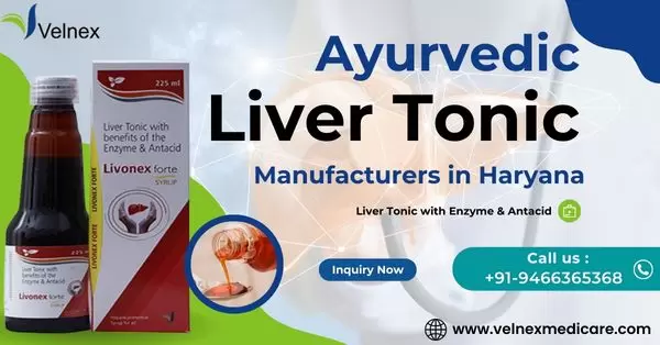 WHO GMP Certified Ayurvedic Liver Tonic Manufacturers in India - Velnex Medicare - Medium
