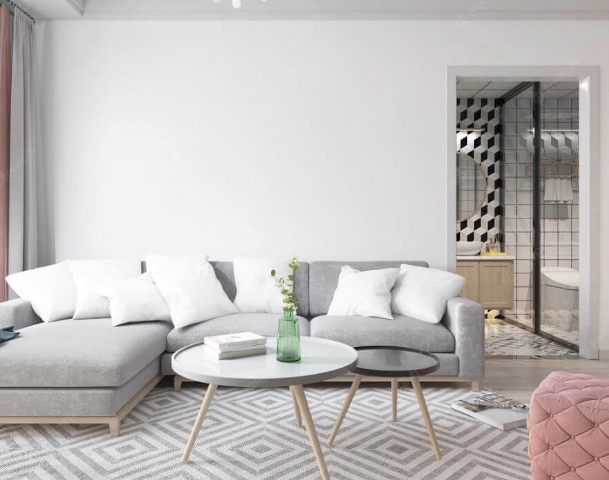 Best Living Room Interior Design Service - @ Best Price !