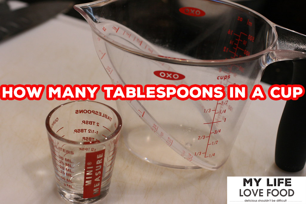 How Many Tablespoons In A Cup? 1/8, 1/4, 1/3, 1/2, 2/3, 3/4 & 1 Cup