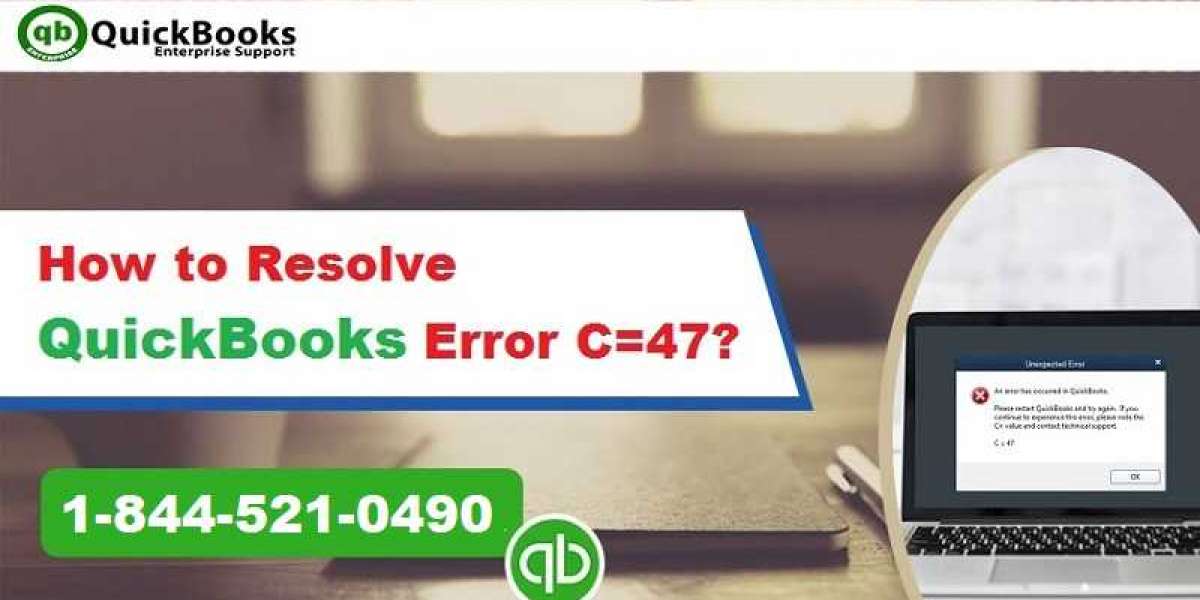 How to Fix QuickBooks error C = 47?