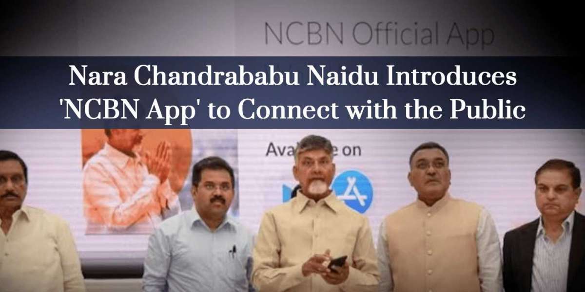 Nara Chandrababu Naidu Introduces 'NCBN App' to Connect with the Public