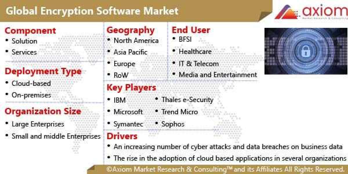 Encryption Software Market Report -COVID-19 Impact Global Analysis, by Product, by End-User, Size, Share, Growth, Trends