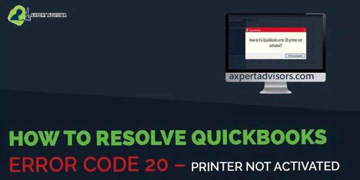 Fix Printer Not Activated Error Code 20 in QuickBooks [SOLVED]