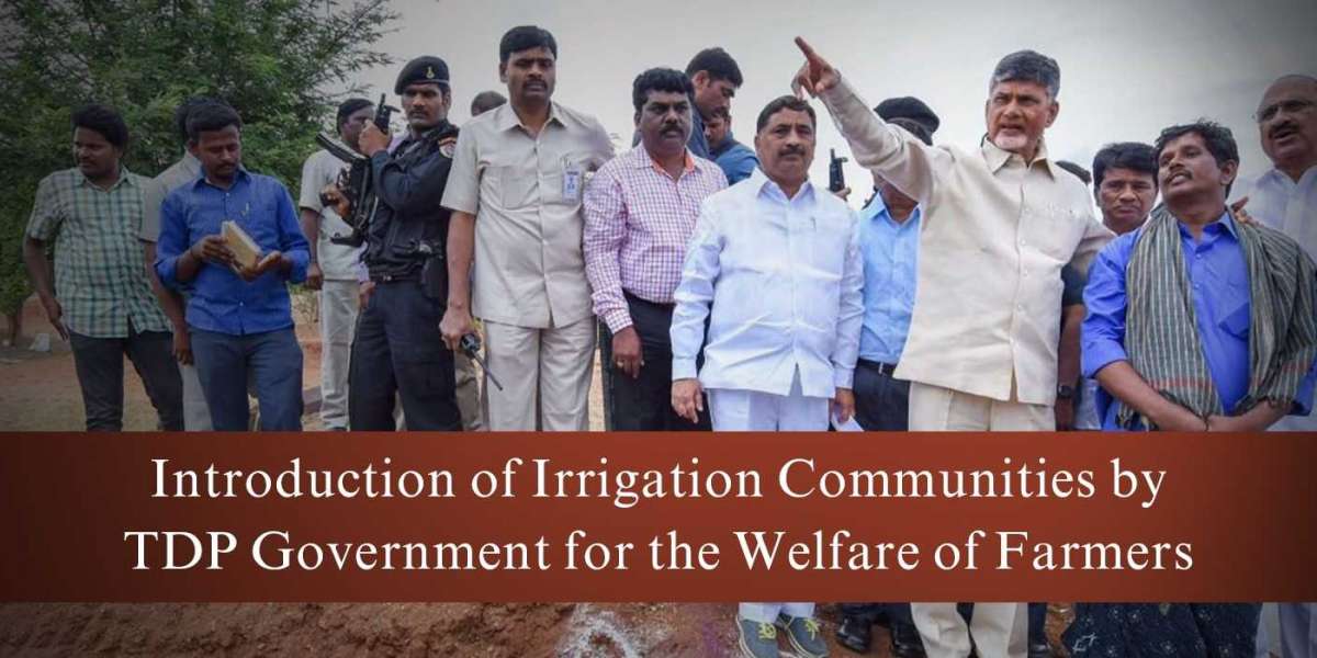 Introduction of Irrigation Communities by TDP Government for the Welfare of Farmers
