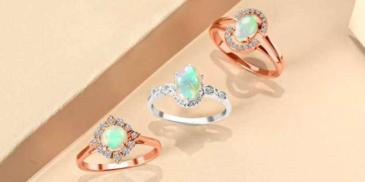 Wear Opal Birthstone Ring to Enhance Your Beauty