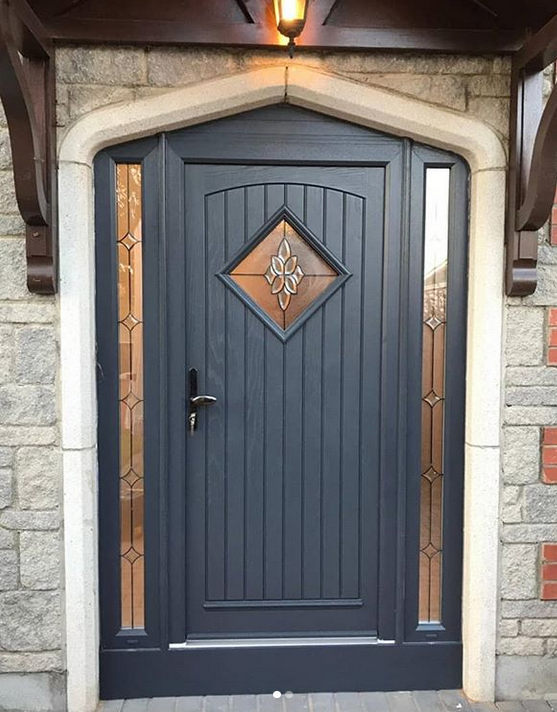 Modern Grey Front Doors Northern Ireland | Grey Composite Doors