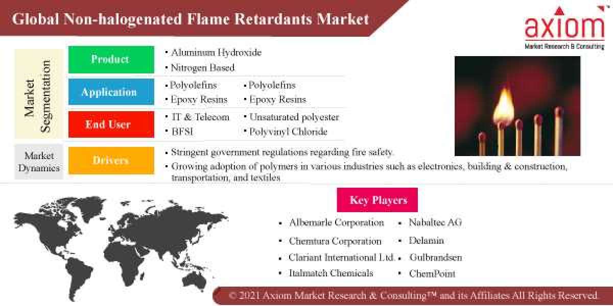 Non-halogenated Flame Retardants Market Report Size, Share and COVID-19 Impact Analysis, by Type, by Power Source and Re