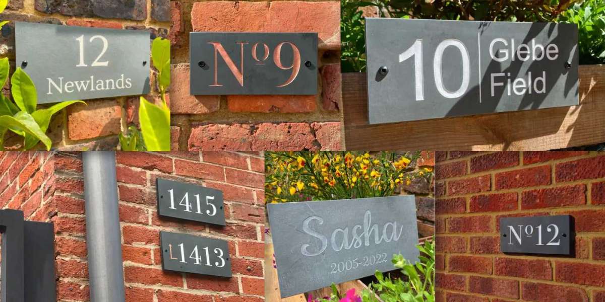 Guide to Choose the Right Slate House Signs to Beautify House