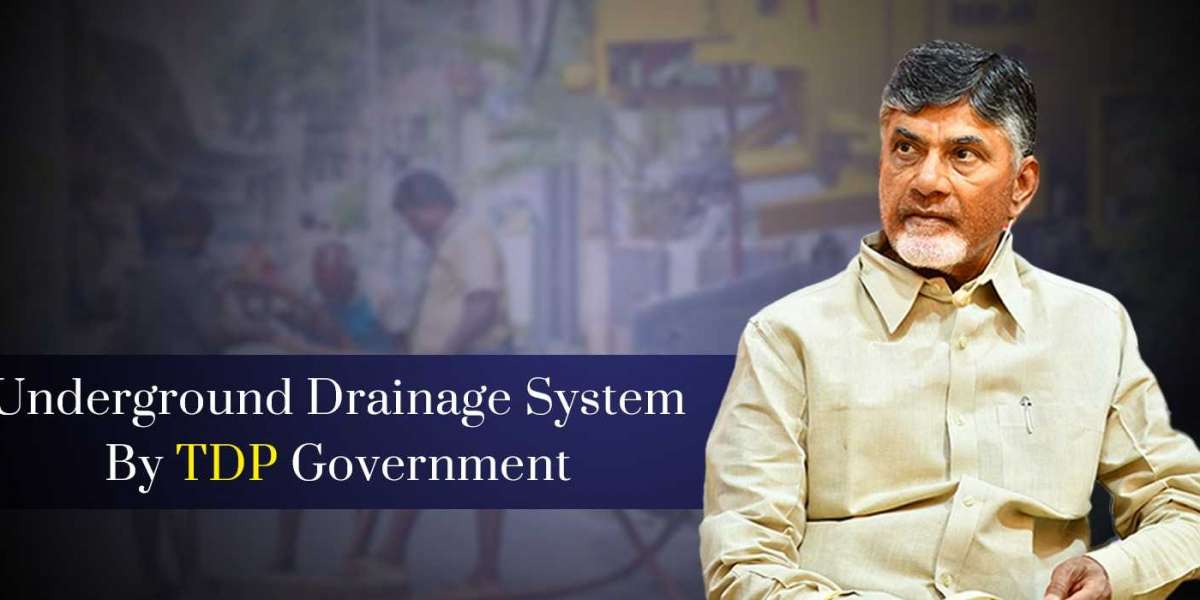 Underground Drainage System By TDP Government