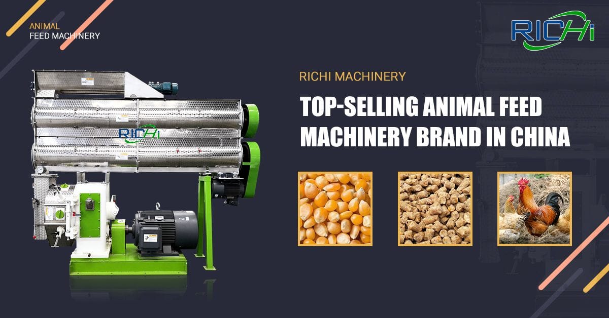 Productive And Durable 1-42T/H Chicken Feed Pellet Machine