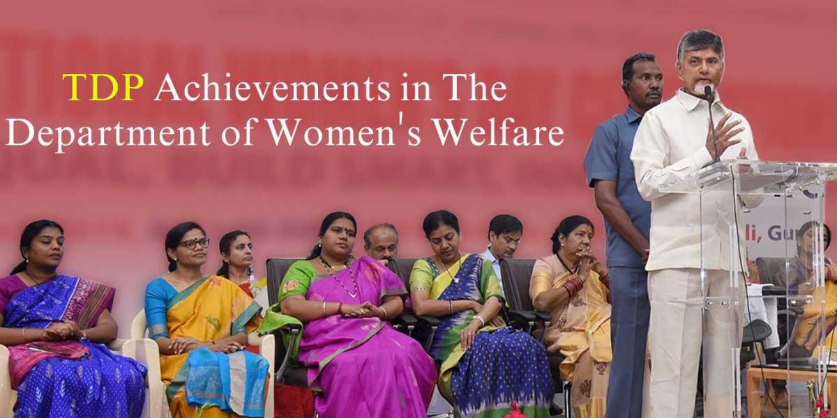 TDP Achievements in The Department of Women's Welfare