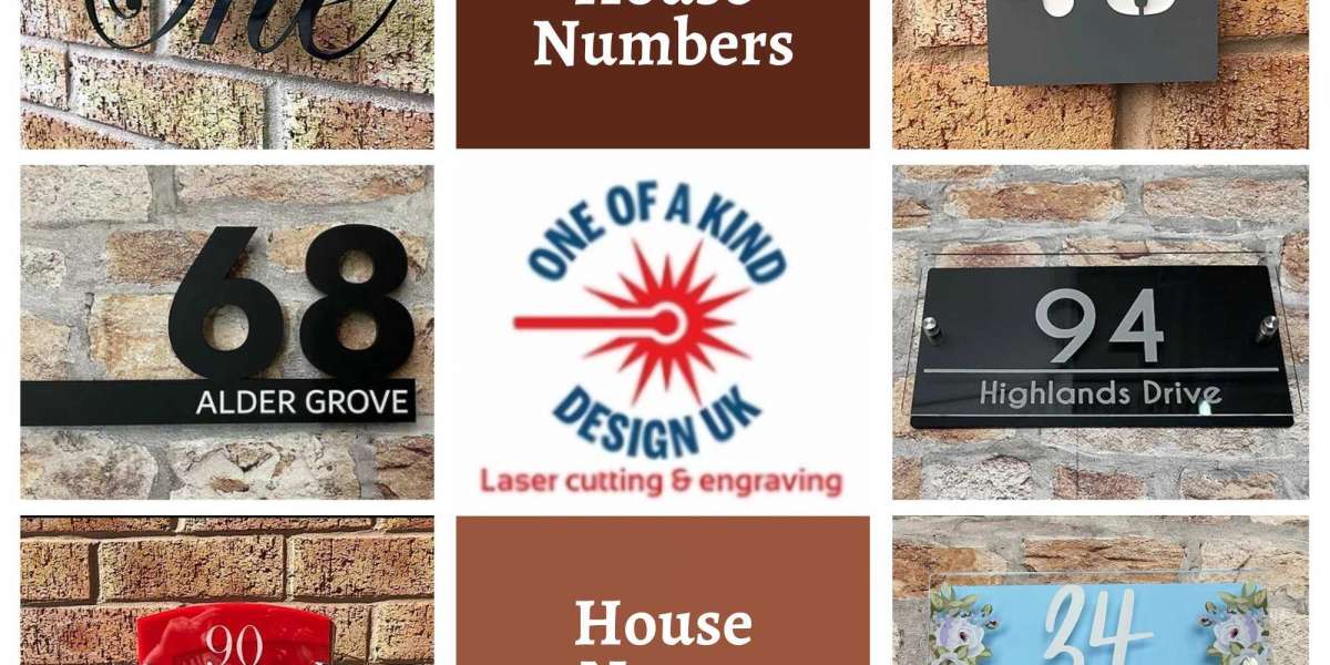 Give A Better Look To Your Walls With Contemporary House Sign
