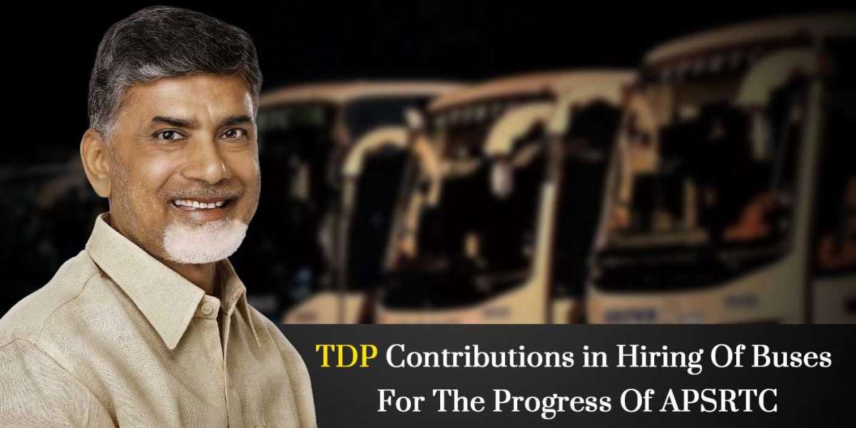 TDP Contributions in Hiring Of Buses For The Progress Of APSRTC