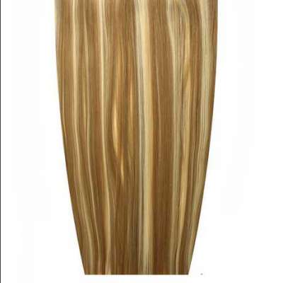 Buy 18/22# Honey Blonde Mix - Synthetic, 20" Clip-in Profile Picture
