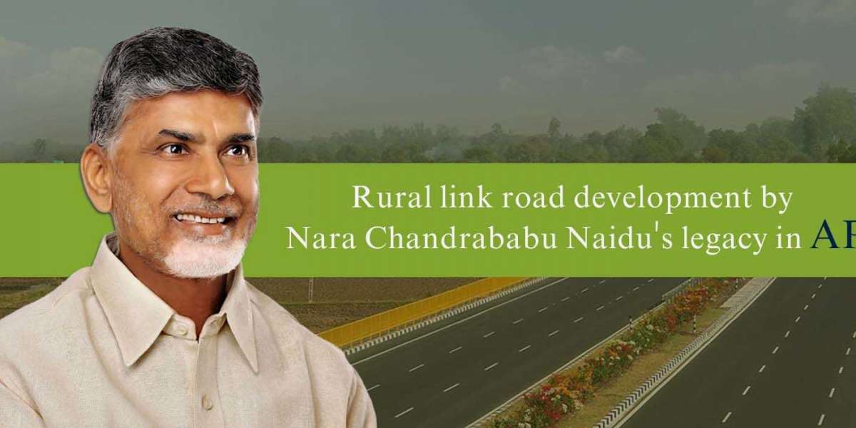 Rural link road development by Nara Chandrababu Naidu.
