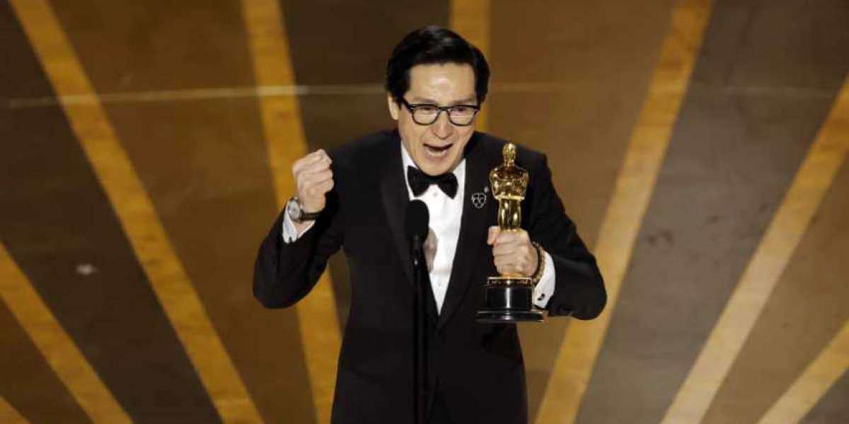 Ke Huy Quan wins Oscar for best supporting actor for 'Everything Everywhere'