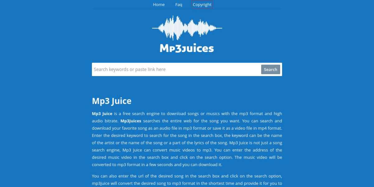 Search and download music as mp3 using MP3 Juice