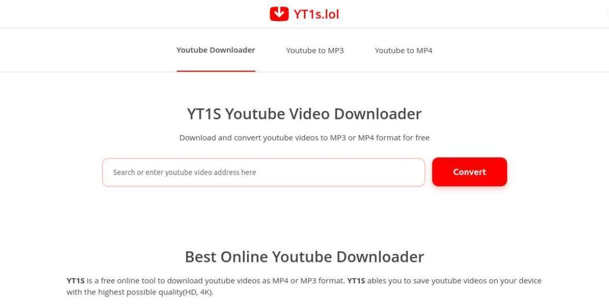 Download youtube videos in mp4 format using YT1S