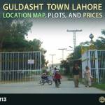 Guldasht Town Lahore Location Map