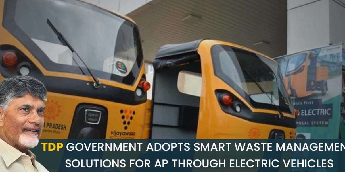 TDP Government Adopts Smart Waste Management Solutions for AP Through Electric Vehicles.