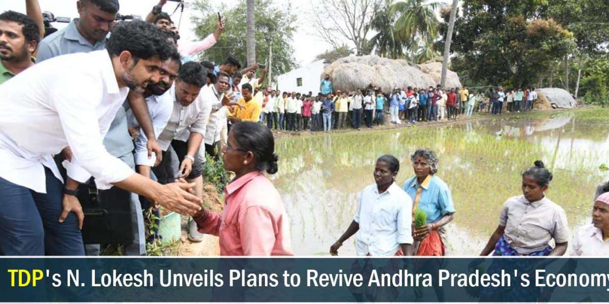 TDP's N. Lokesh Unveils Plans to Revive Andhra Pradesh's Economy