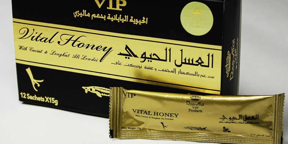 Vital Honey Price in Gujranwala 03055997199 Dose Vital VIP 12 x 15g