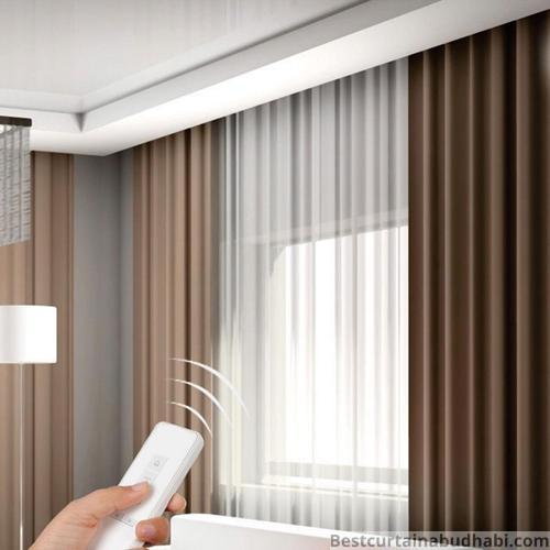Buy Best Motorized Curtains Abu Dhabi - Remote Control Curtains !