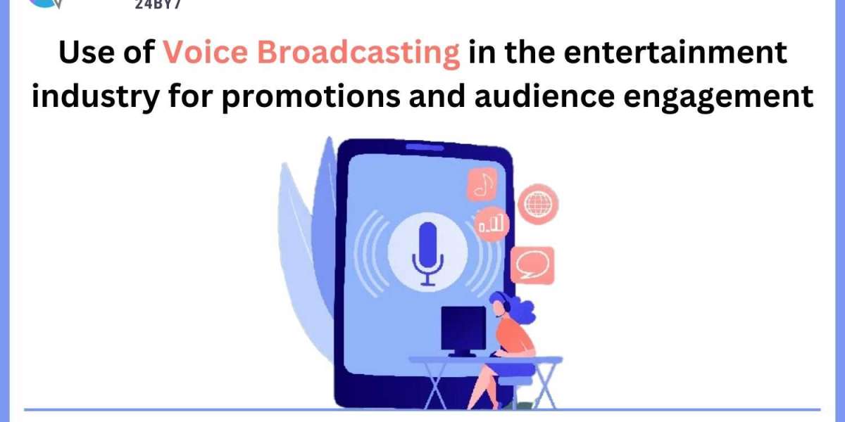 Use of Voice Broadcasting in the entertainment industry for promotions and audience engagement