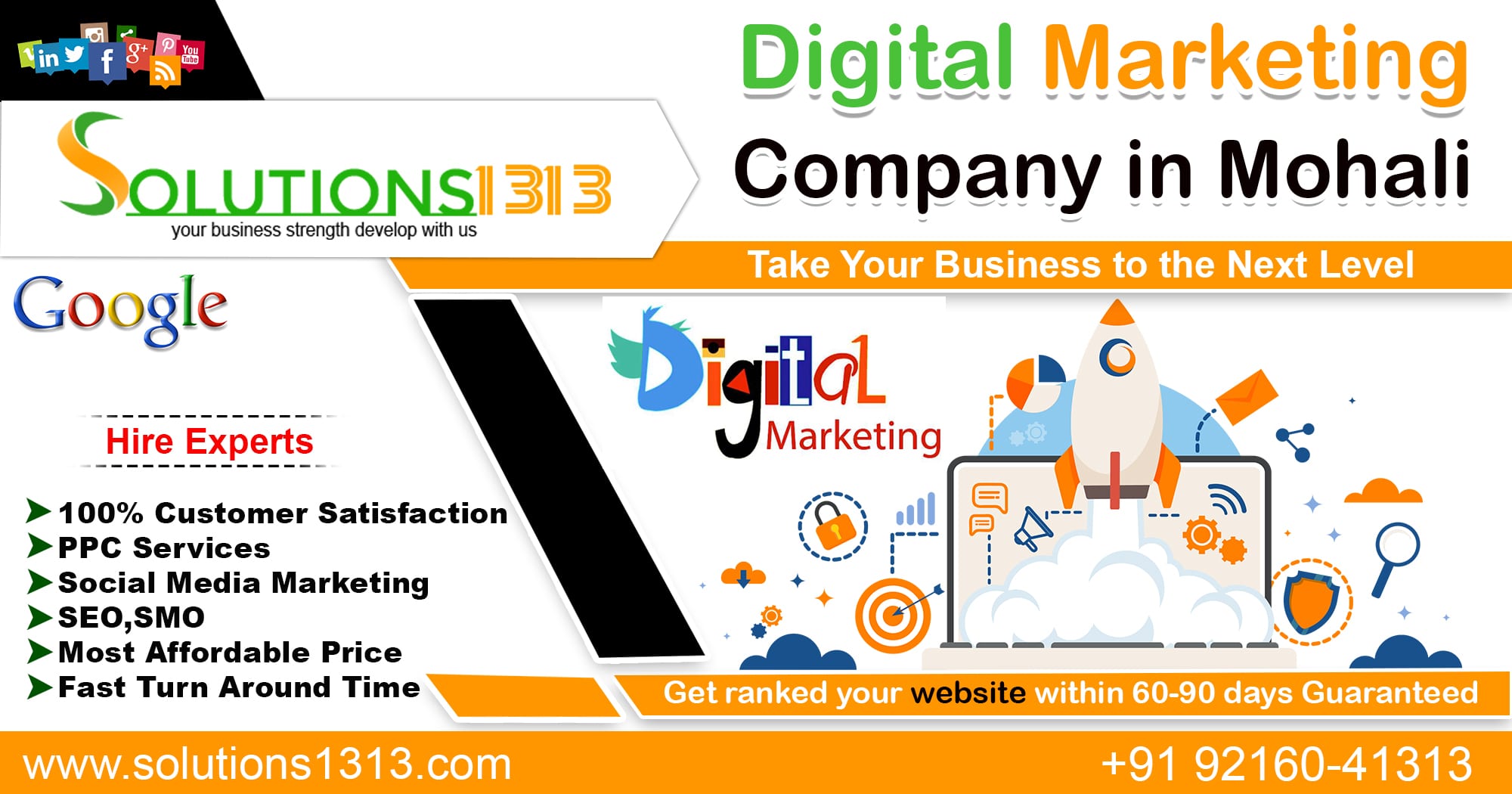 Digital Marketing Company in Mohali | Dial +91 9216041313