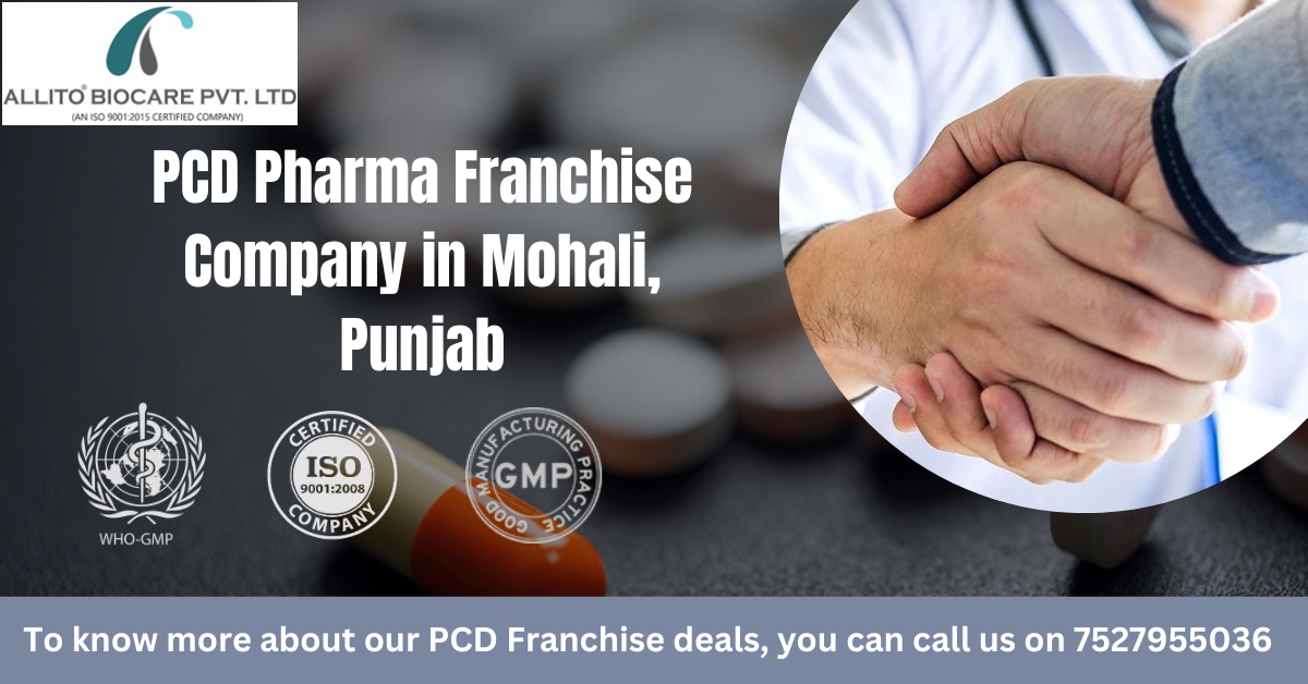 Best Pcd Pharma Company in Mohali | Pharma Franchise