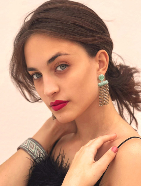 Designer Women's Necklace and Pendant With Gemstones | Azuni