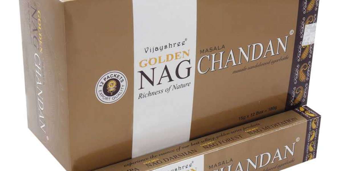 Golden Nag Chandan Incense Sticks