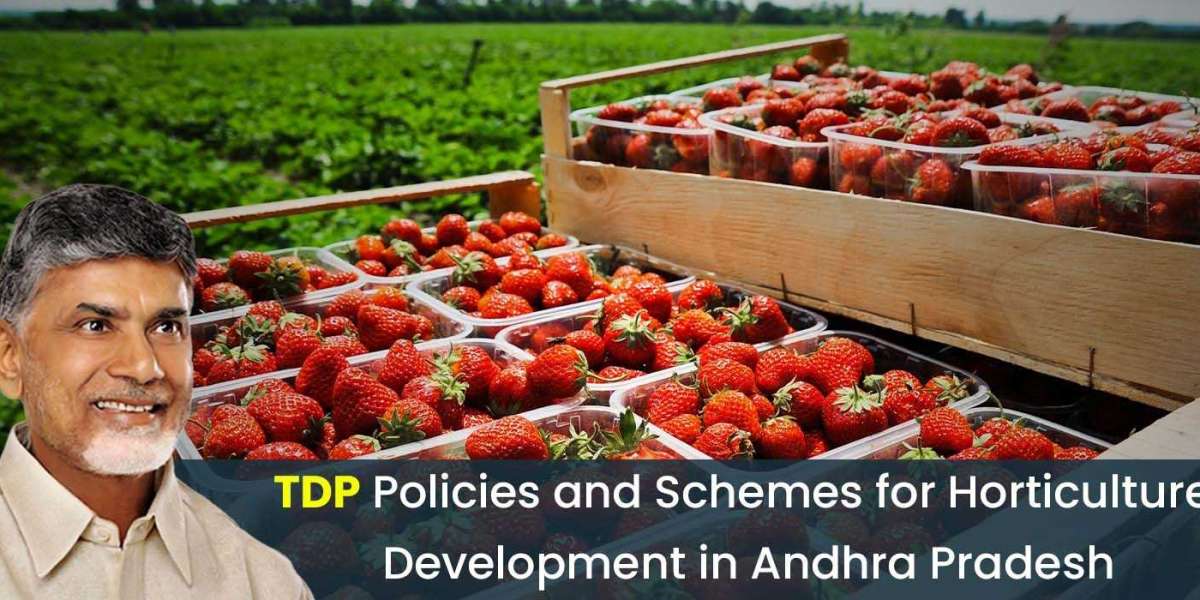 TDP Policies and Schemes for Horticulture Development in Andhra Pradesh.