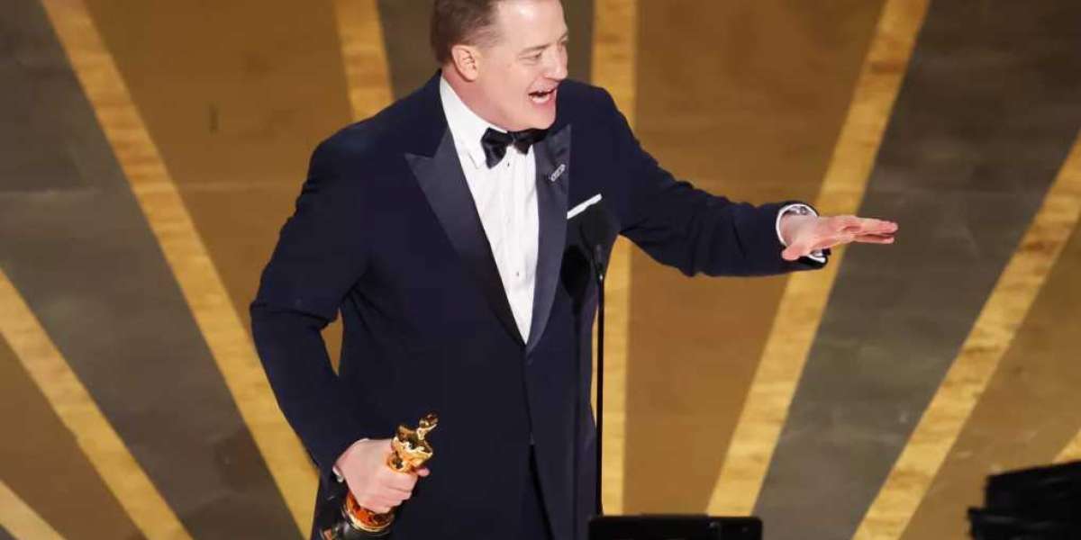 Brendan Fraser wins best actor Oscar, capping a ‘Whale’ of a comeback