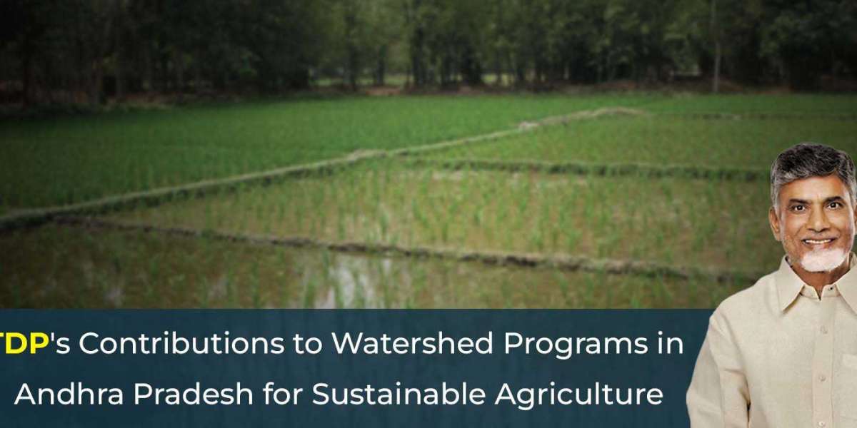 TDP's Contributions to Watershed Programs in Andhra Pradesh for Sustainable Agriculture