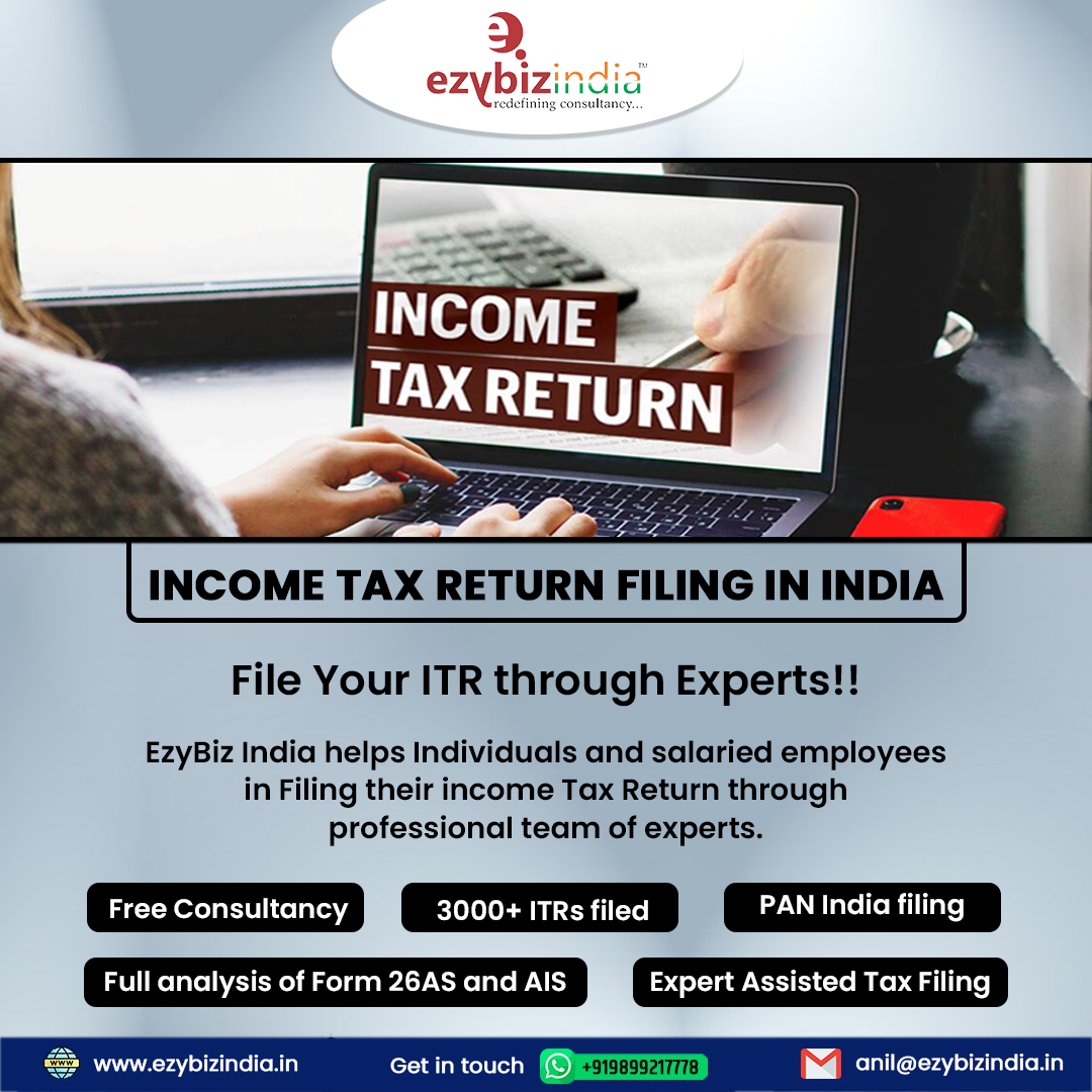 Income Tax Return filing in India | ITR Filing in India
