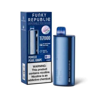 Funky Republic TI7000 5% Rechargeable Disposable Device Profile Picture