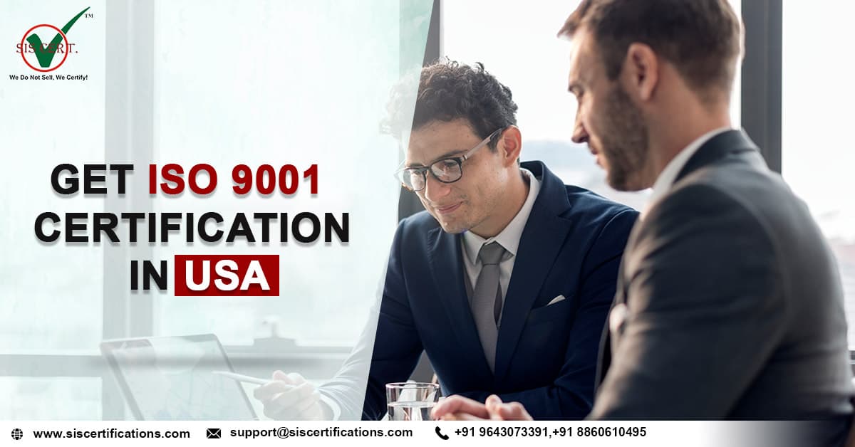 ISO 9001 Certification USA | Apply Online ISO 9001 Standard in USA