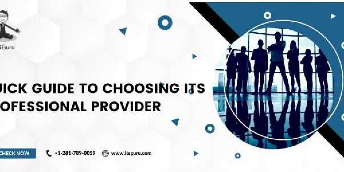 Quick Guide To Choosing ITs Professional Provider