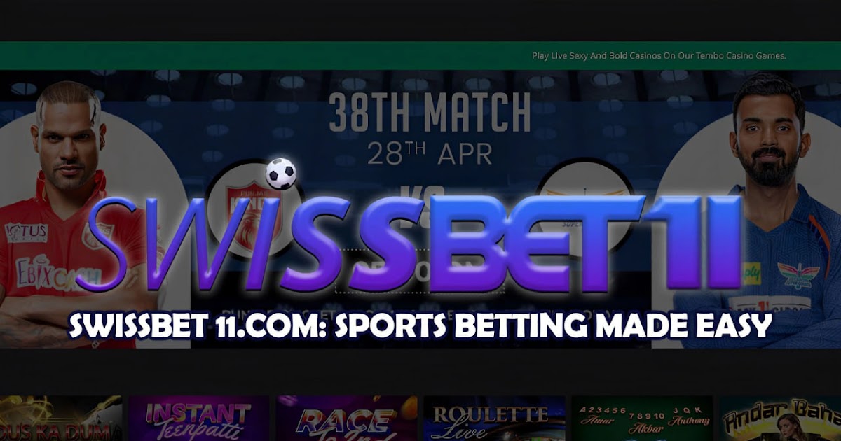 Bet on Sports with Swissbet11.com!