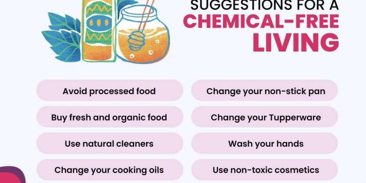 What are the various ways to live a chemical free lifestyle