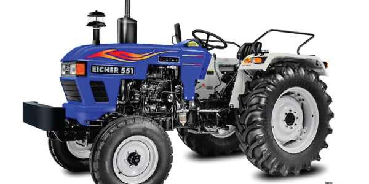 Latest Eicher 551 Tractor Advanced Features and Technology - TractorGyan