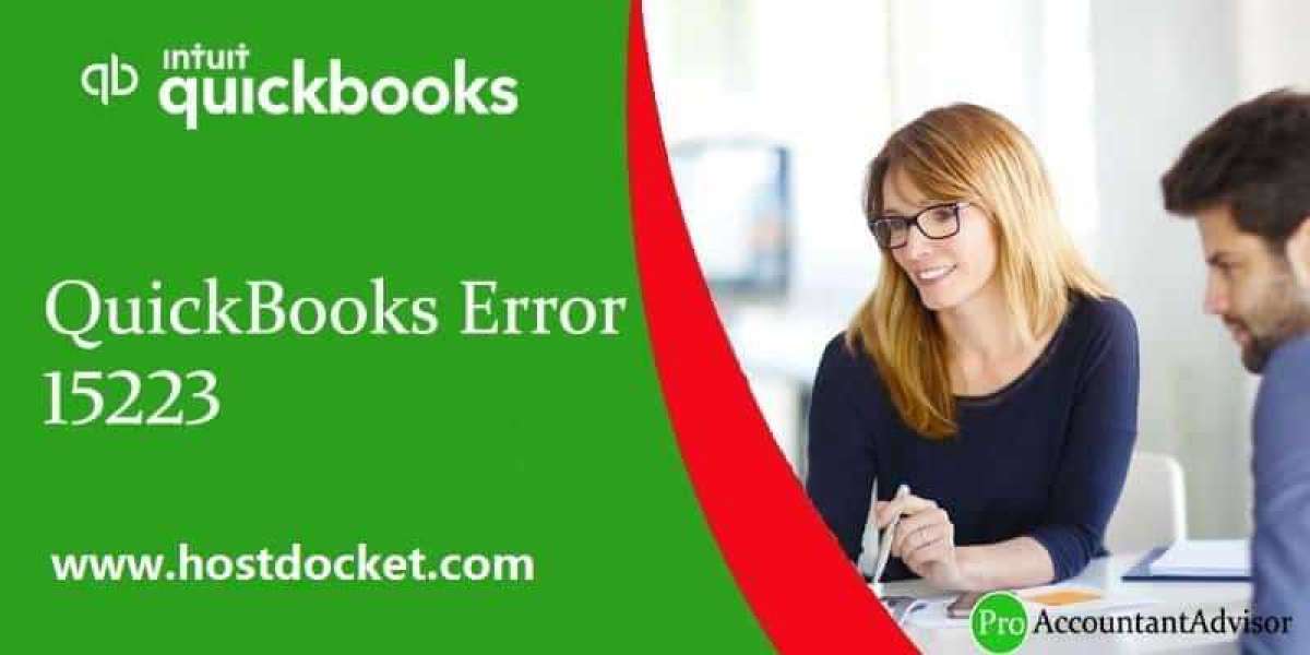 How to Dealing with QuickBooks Error Code 15223?